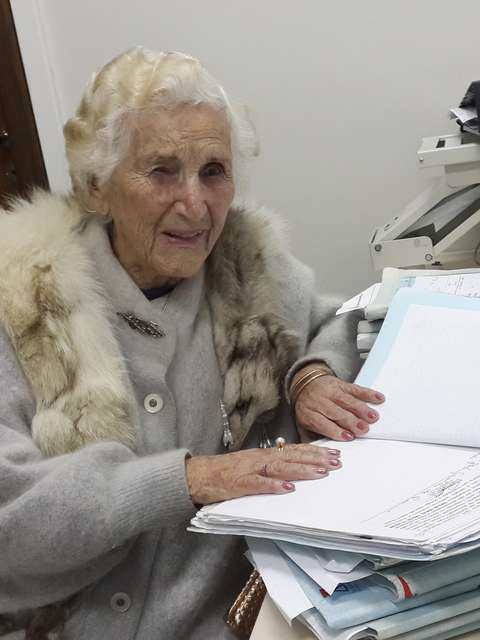 Chames Salles Rolim, 97 anos, irá receber o diploma de bacharel em Direito no dia 7 de agosto em Minas Gerais Foto: Thaís Dutra/TJ-MG / Divulgação